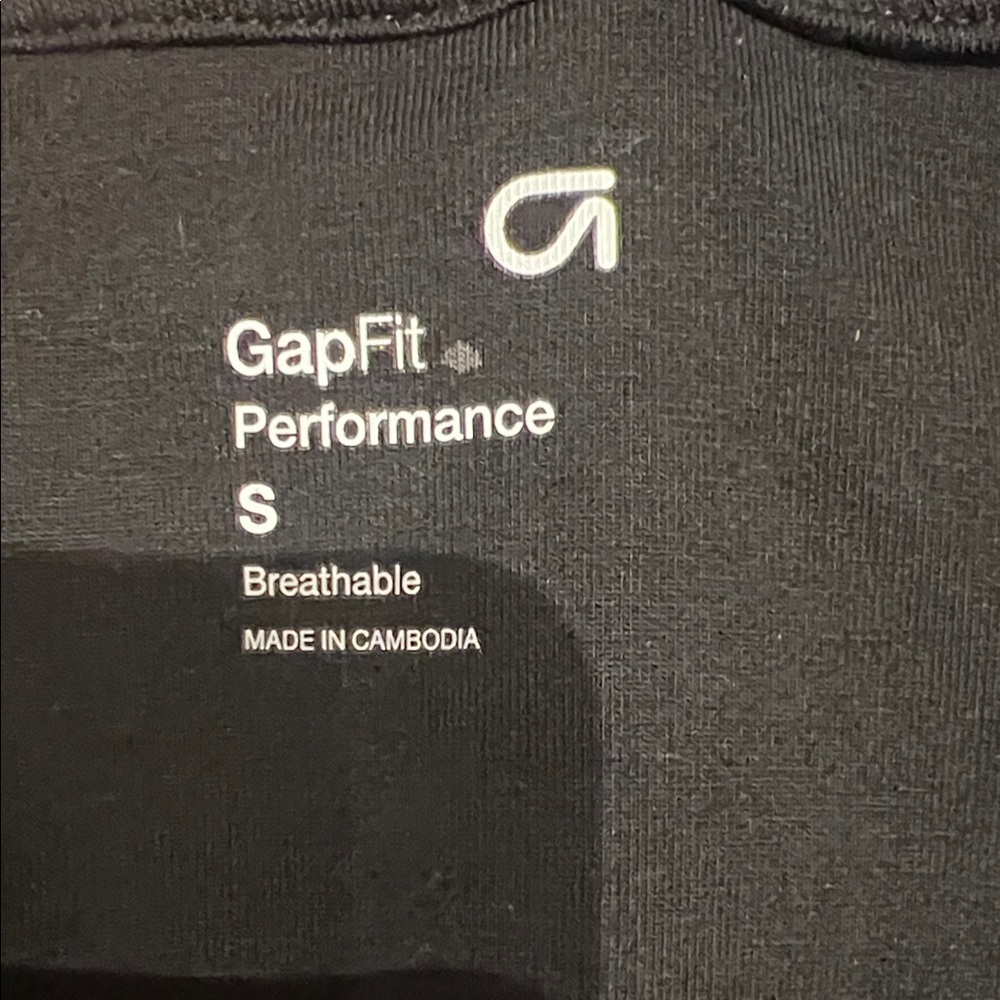 GAP Men's Black Hooded Performance Zip-Up Jacket 🔥NWT - Picture 2 of 3